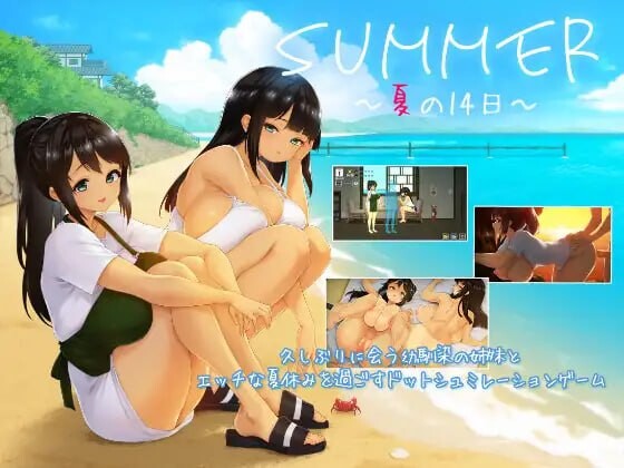 新作[精品SLG/巨乳爆乳] SUMMER -夏日的14天- SUMMER ~夏の14日~ Steam官中步兵版+存档 [1.40G]